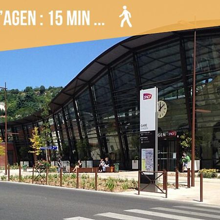Zenitude-T3-Terrasse-Parking Agen Exterior foto