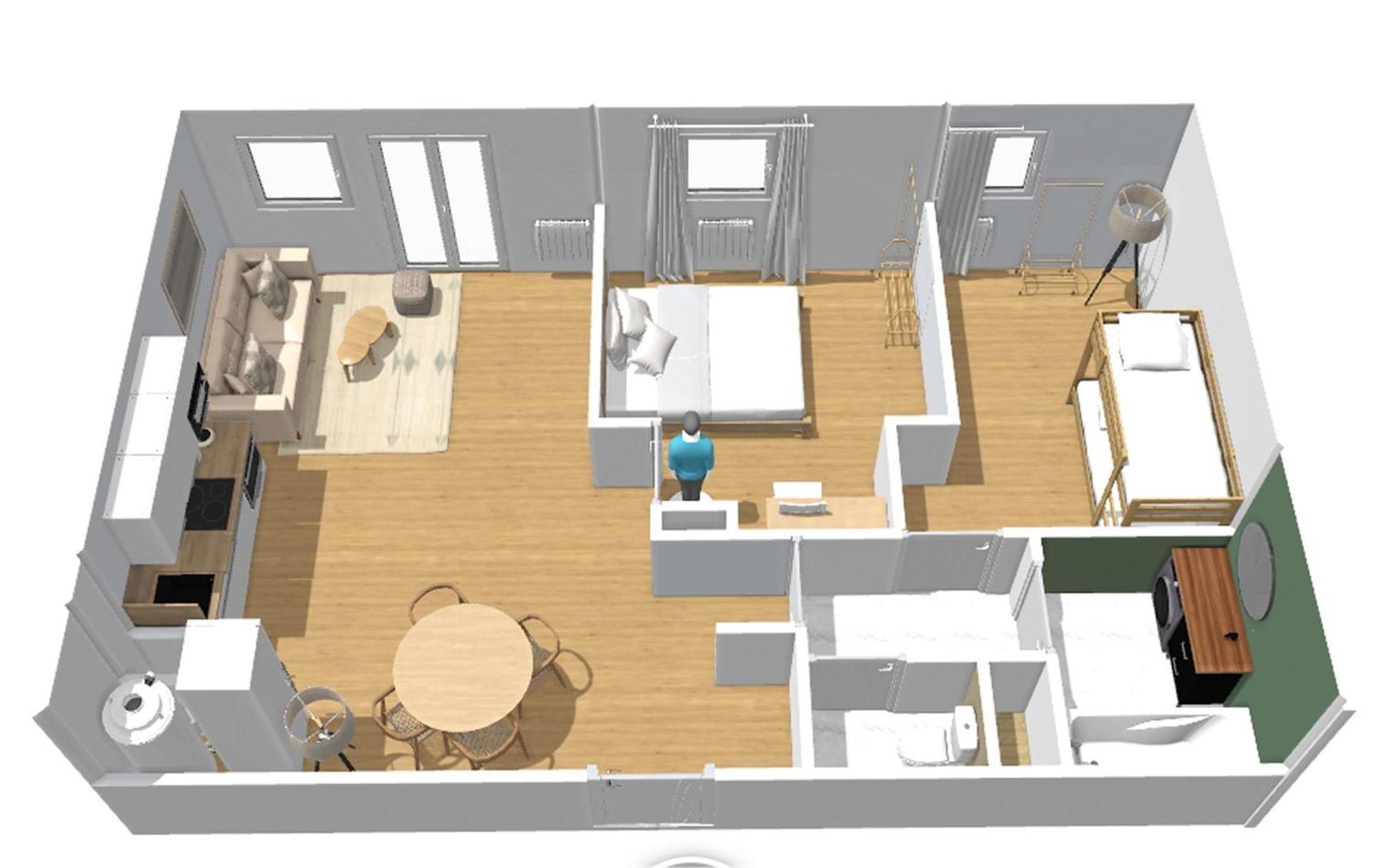 Zenitude-T3-Terrasse-Parking Agen Exterior foto